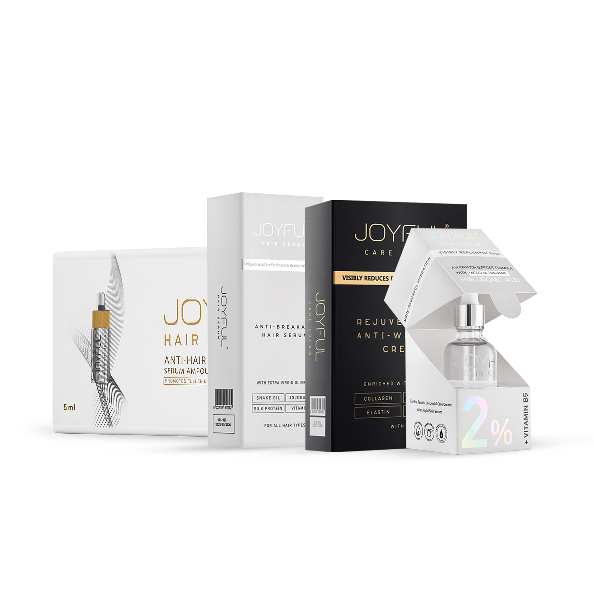 المجموعة المتكاملة للعناية بالشعر والبشرة